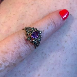 USED purple fashion ring for sale.
